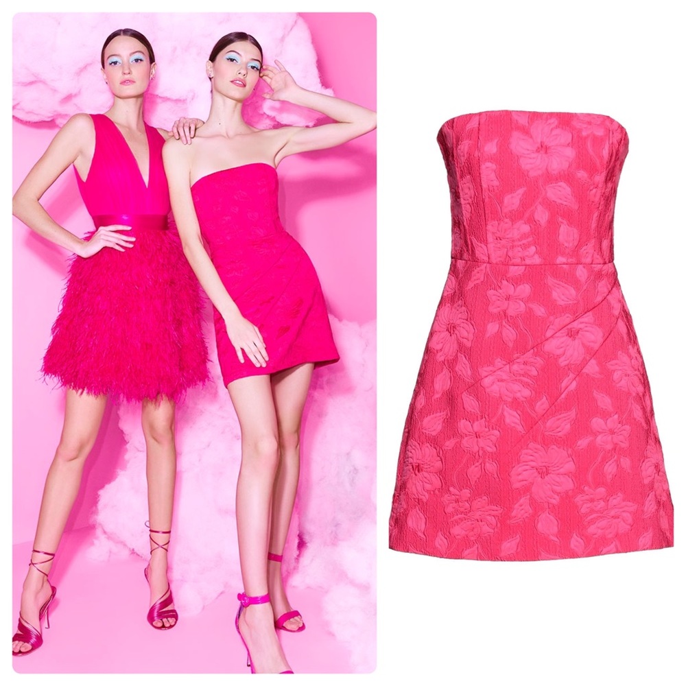 ALICE + OLIVIA Perla Strapless Dress